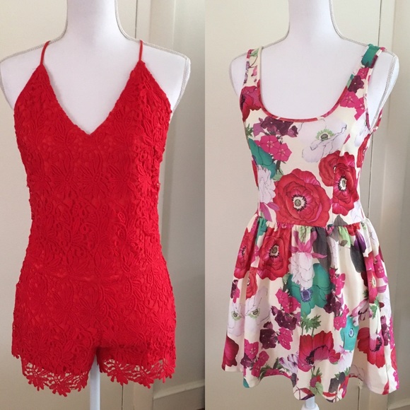 WYLDR Dresses & Skirts - Flirty red bundle!